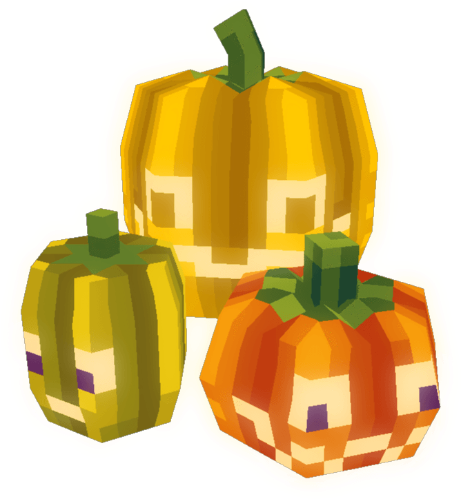 Carts Clipart Pumpkin - Pixel Pumpkin (1024x1024), Png Download