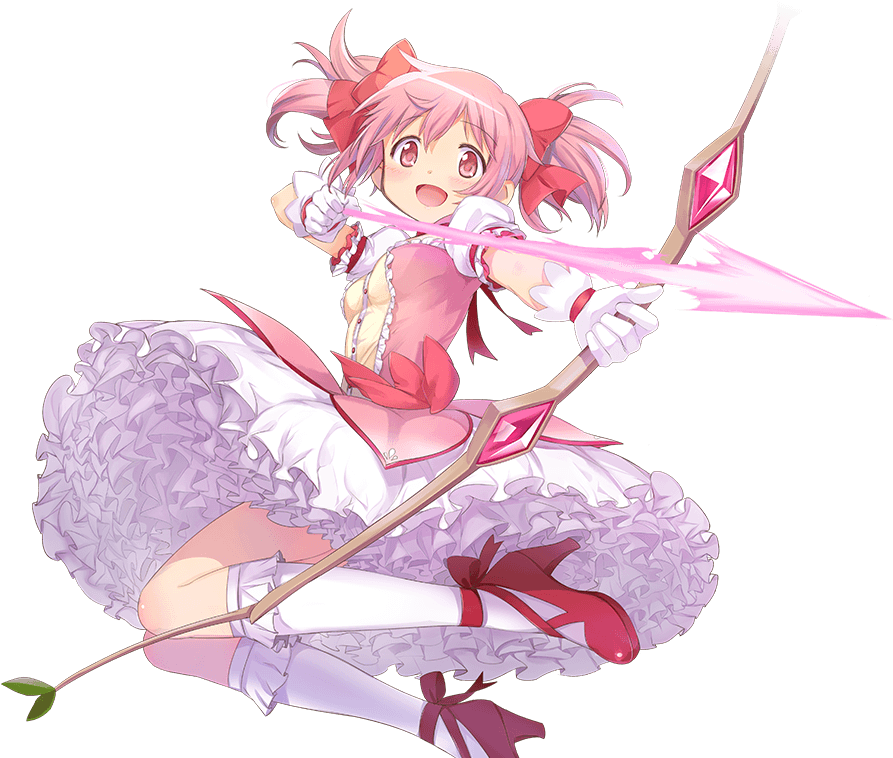 Deadfish Puella Magi Madoka Magica - Madoka Kaname Magia Record (1024x768), Png Download