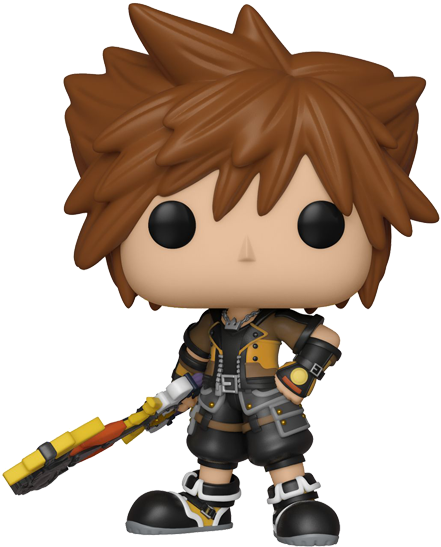 Kingdom Hearts 3 Sora Nycc 2018 Exclusive Pop Vinyl - Funko Pop Kingdom Hearts 3 (600x600), Png Download