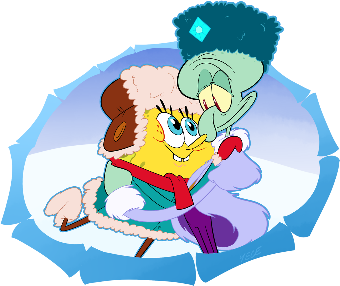 Yellowcephalopod - “ - Cartoon (1280x1101), Png Download