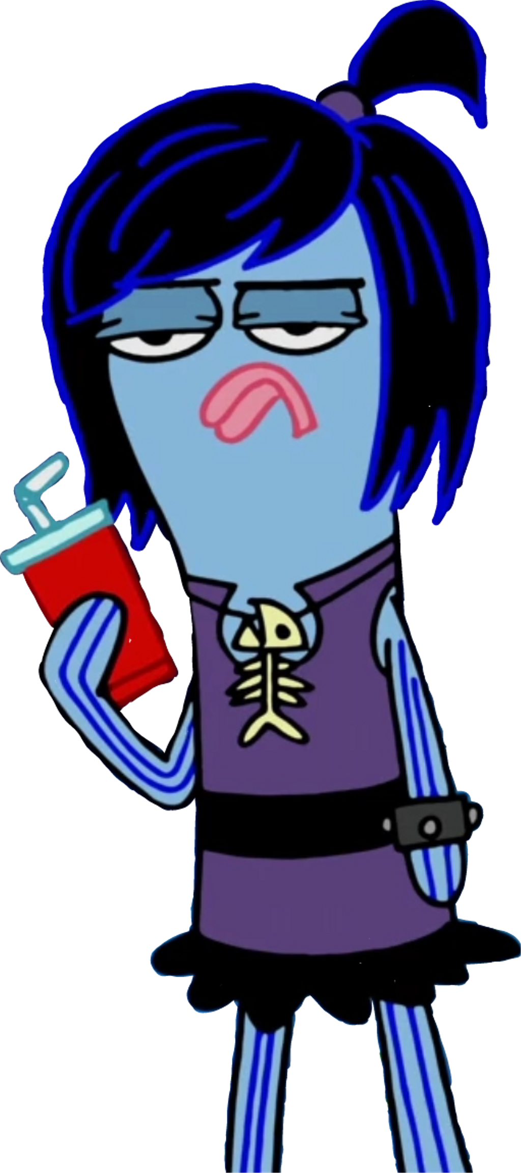 Spongebob Sticker - Cartoon (1024x2305), Png Download