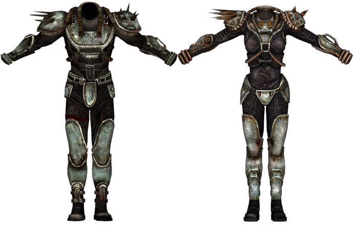 Metal Armor - Fallout New Vegas Armor List (700x464), Png Download