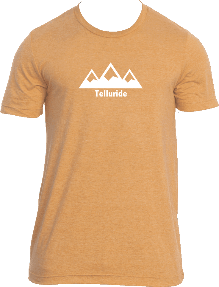 Colorado Snowy Mountain - T-shirt (1000x1000), Png Download