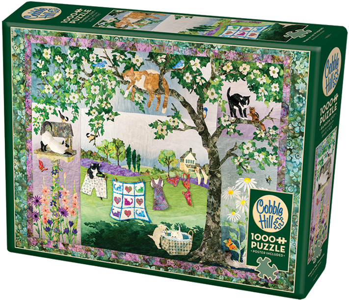 Cobble Hill Puzzle Featuring Mckenna Ryan's Wind In - Jigsaw Puzzle (750x647), Png Download