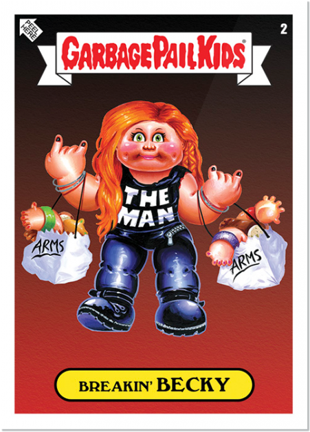 Collectible Trading Card Packs Will Also Be Available - Wwe Garbage Pail Kids (700x700), Png Download