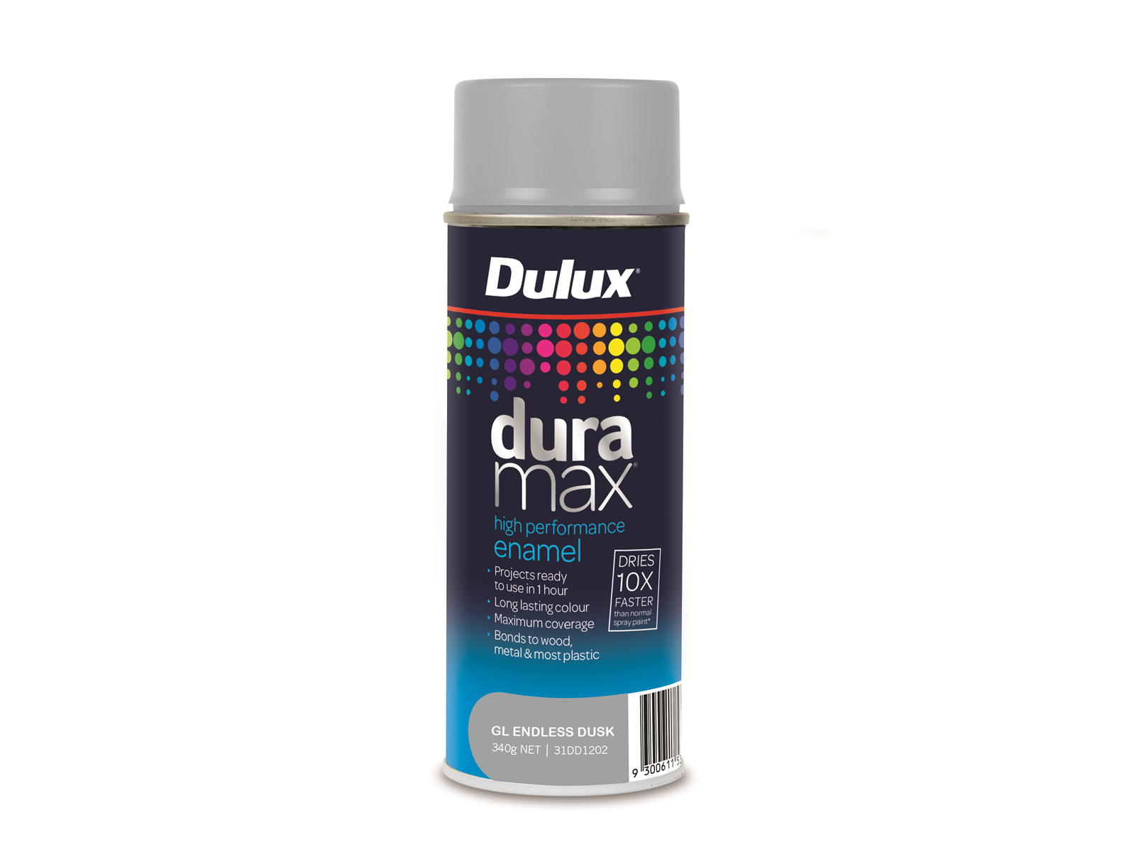 Dulux Matt Black Spray Paint (1600x1600), Png Download