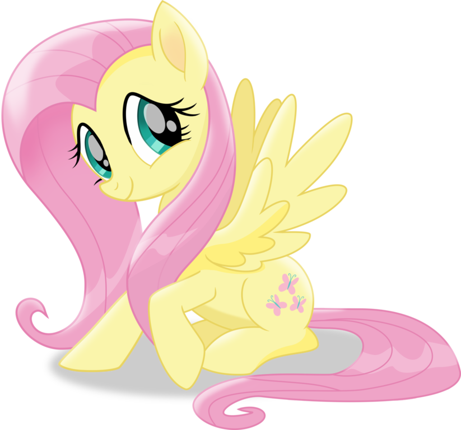 Fluttershy Mlp Fim Movie 2017 By Shutterflyeqd - Mlp The Movie 2017 Fluttershy (925x863), Png Download