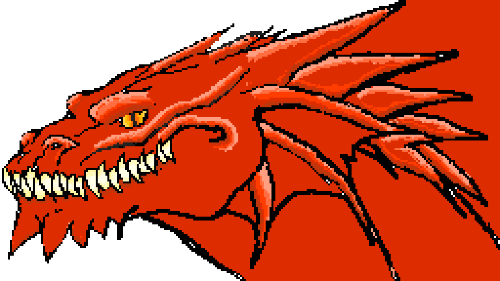 Fire Dragon - Illustration (1024x576), Png Download