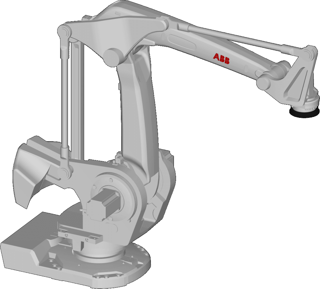 Industrial Robot Arm - Irb760 (1069x966), Png Download