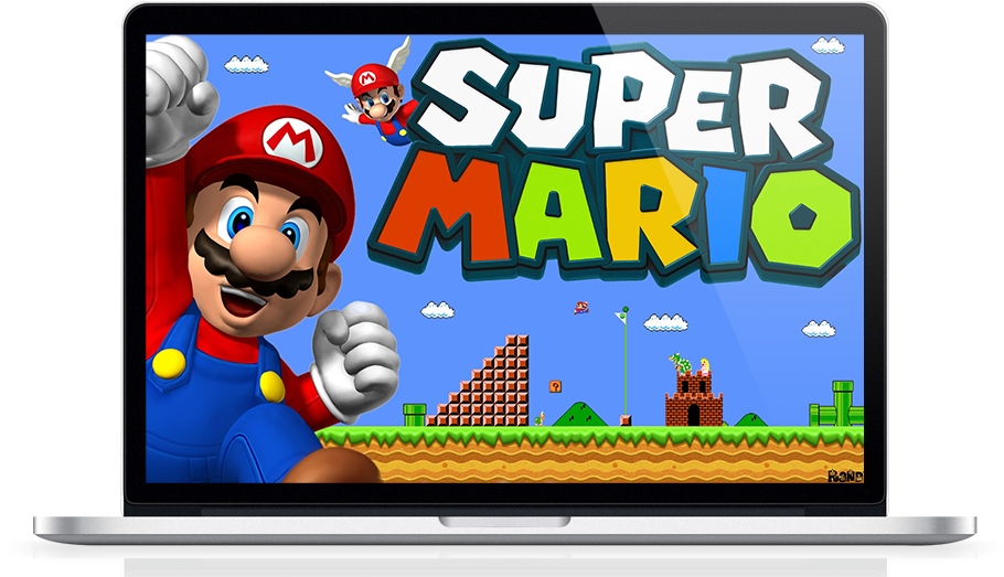 The Idea Was Dto Develop Super Mario In Tableau - Super Mario Bros (930x536), Png Download