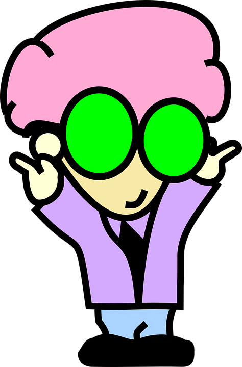 Nerd Images Pixabay Download Free Pictures Cartoon - Nerd Clip Art (474x720), Png Download