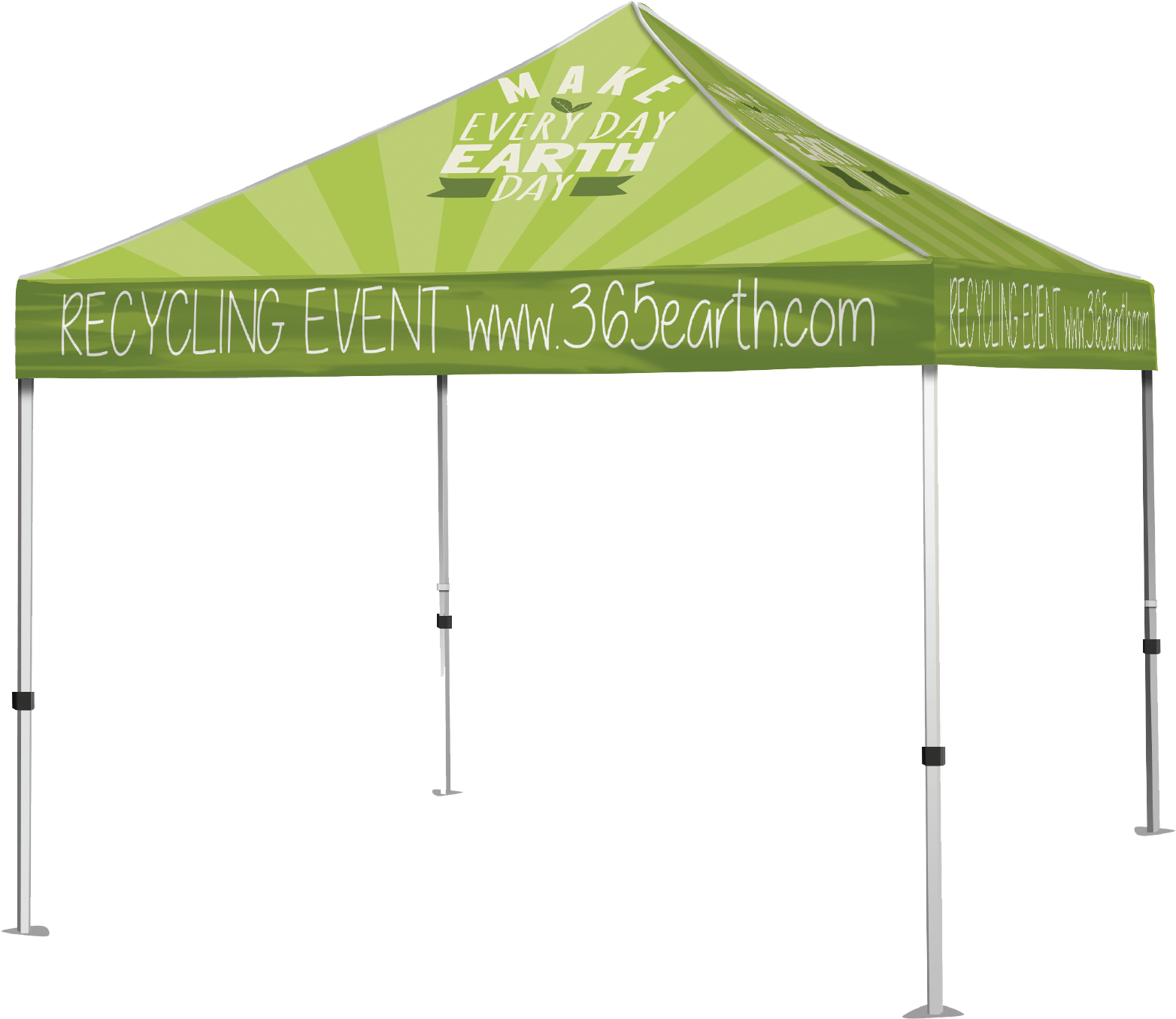 Outdoor Silver Trade Show Package - Custom Event Tent (1563x1563), Png Download