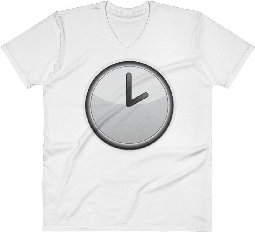 Men's Emoji V-neck - Number (1000x1000), Png Download