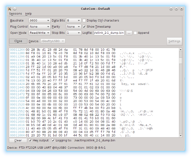 Stm32 Dump Firmware (640x530), Png Download