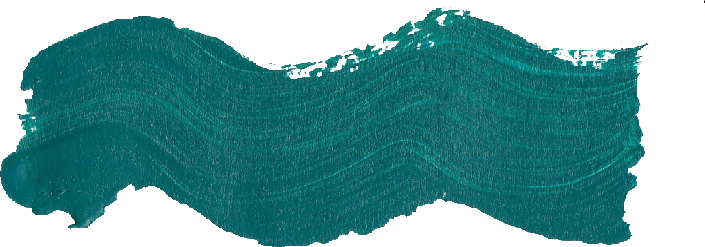 28 Turquoise Paint Brush Stroke - Knitting (1021x358), Png Download