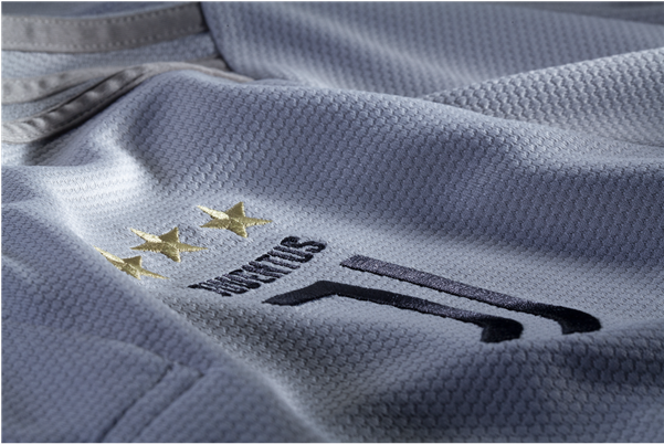 Juventus 18/19 Away Jersey Ronaldo - Polo Shirt (600x600), Png Download