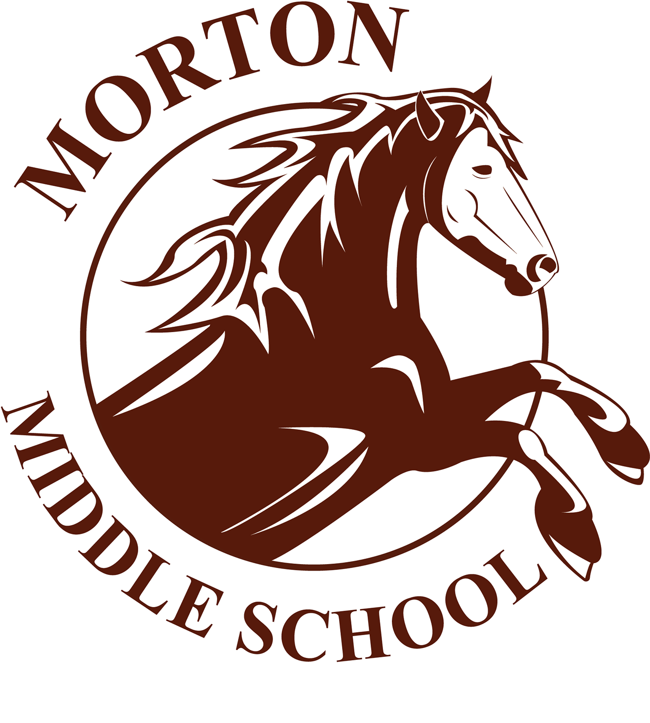 Morton Middle School Logo On Behance - Thornliebank Primary School (1400x1910), Png Download