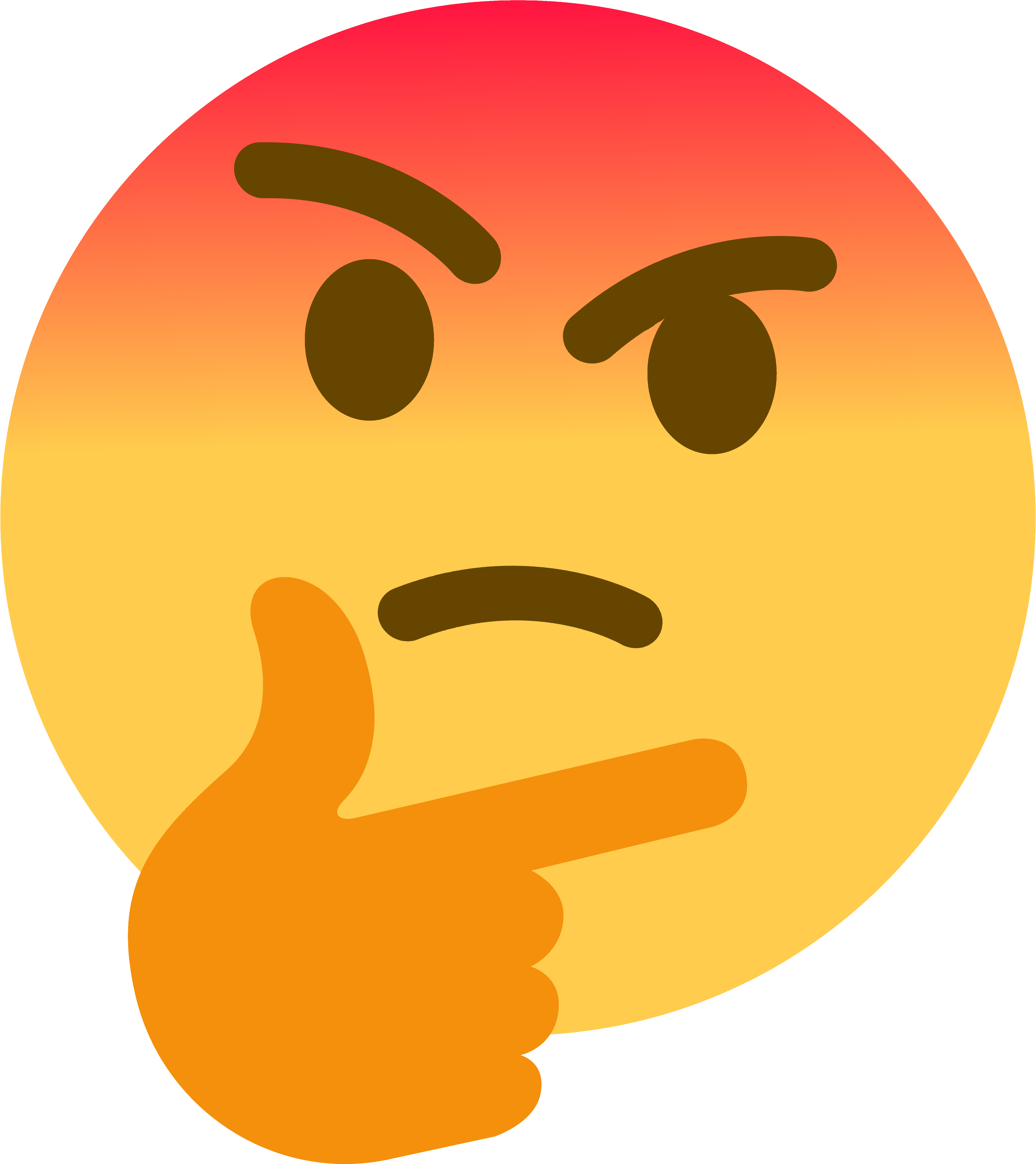 Thinkingangry Thinking (5000x5000), Png Download