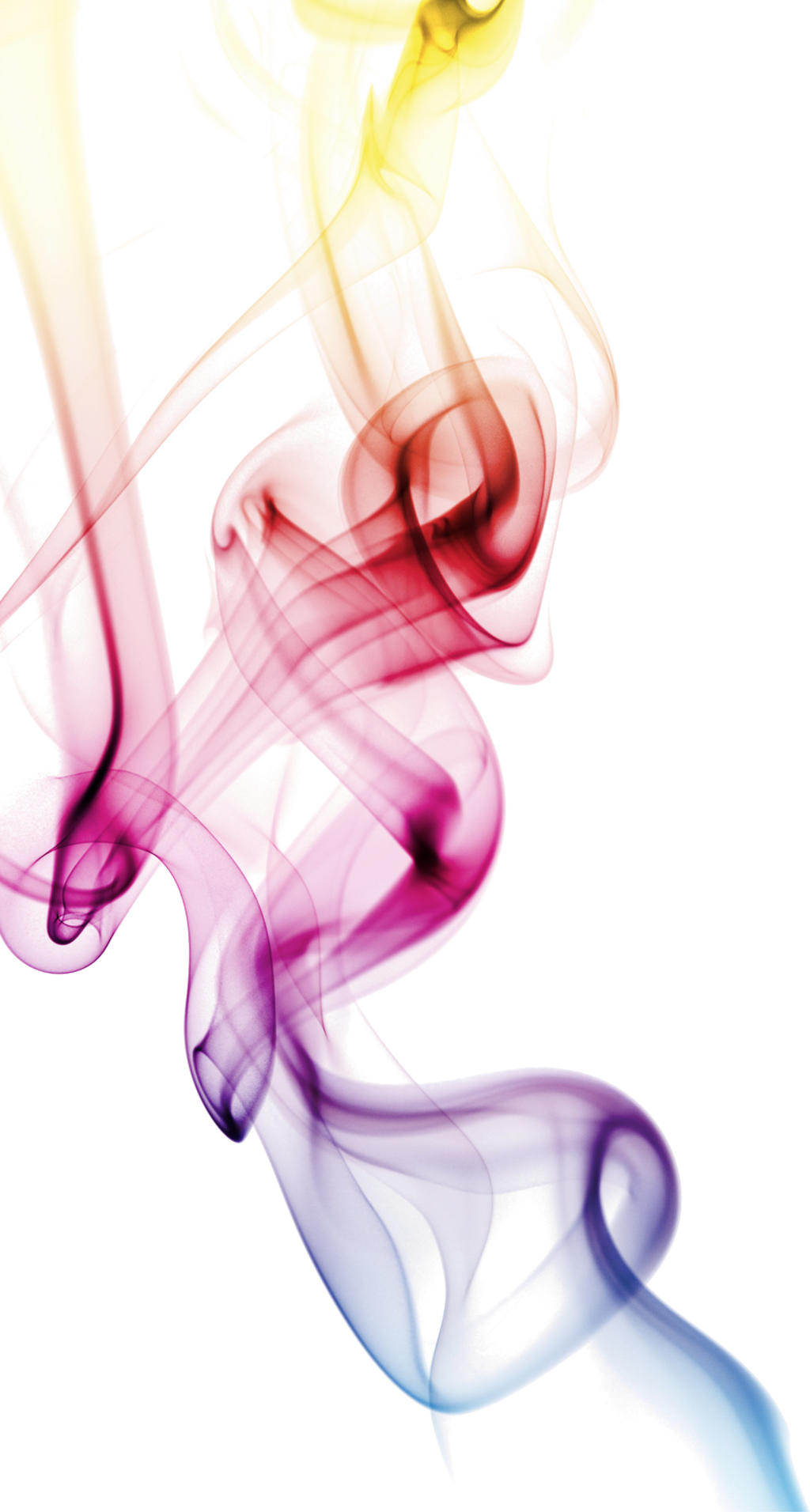 #smoke #rainbow #effect #ftestickers #stickers #autocollants - Colored Smoke Png Transparent Png (1024x1912), Png Download