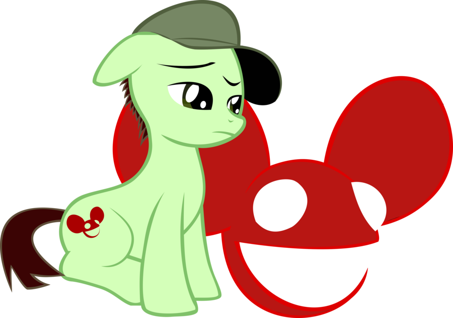Princess Luna Pony Sunset Shimmer Green Red Mammal - Mi Little Pony Deadmau5 (900x631), Png Download