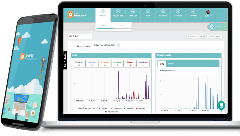 Sr - Virtual Receptionist Software (792x449), Png Download