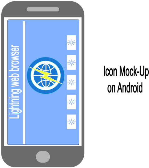 Icon Mock Up - Iphone (640x601), Png Download