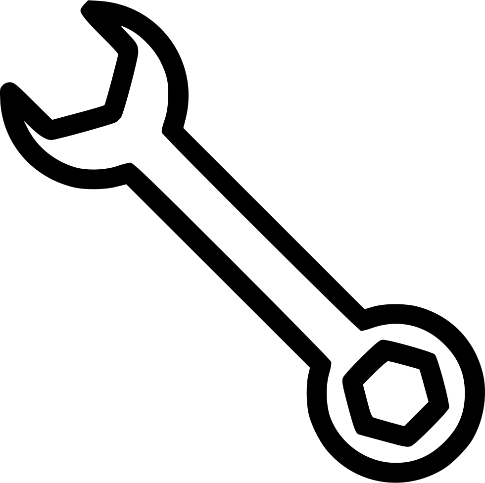 Banner Transparent Png Icon Free Download Onlinewebfonts - Wrench (980x976), Png Download
