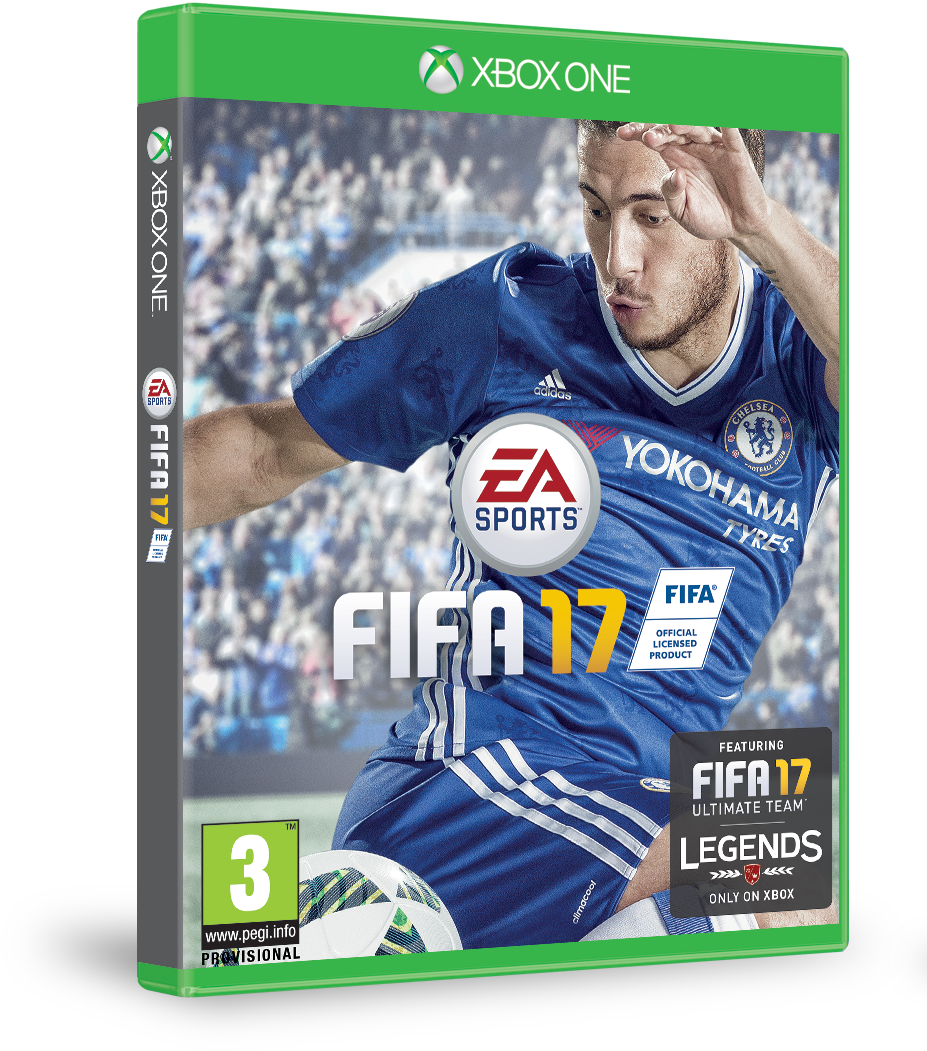 17 Jul - Fifa 17 Cover Hazard (927x1051), Png Download