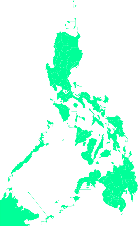 Philippines - Map Of The Philippines (473x776), Png Download
