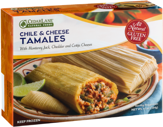 Cedar Lane Tamales (600x600), Png Download