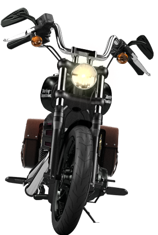 -1fl65z3as - Harley Davidson Front Png (1004x500), Png Download