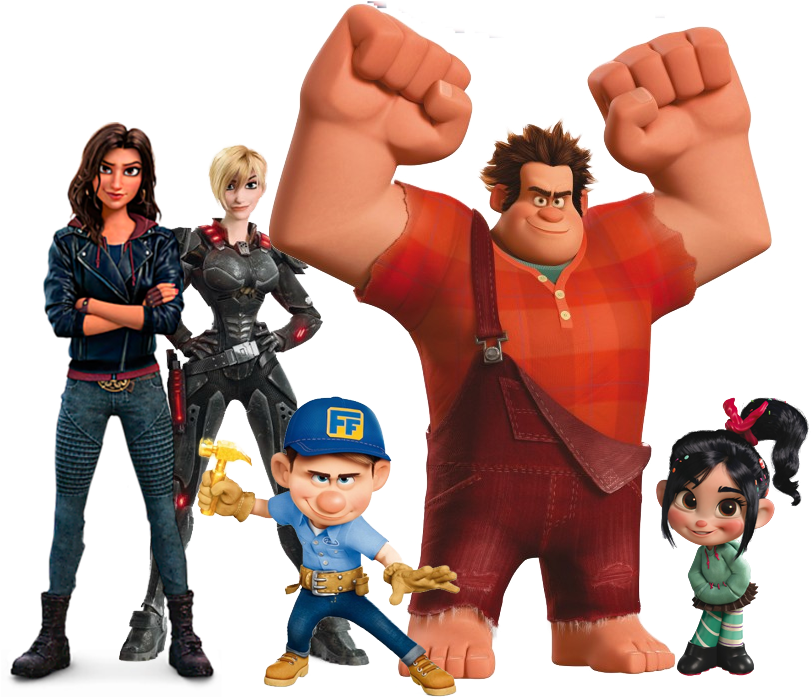 Rich Moore And Phil Johnston - Wreck It Ralph Png (864x696), Png Download