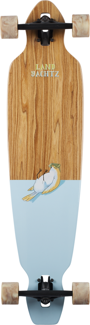 Battle Axe 40" Chill Bird Complete Bottom - Landyachtz Battle Axe 40 Chill Bird Complete (355x1280), Png Download