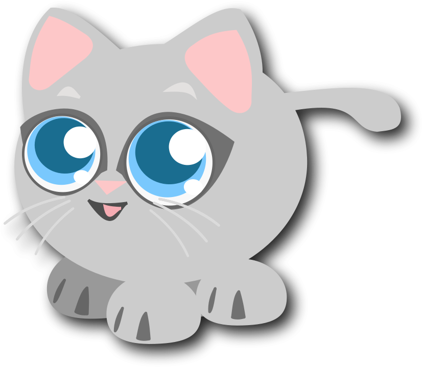 How To Set Use Baby Cat Clipart (900x773), Png Download