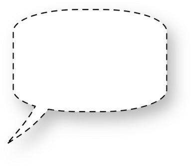 Speech Balloon Drawing Comics Comic Book - 虛線 對話 框 (391x340), Png Download