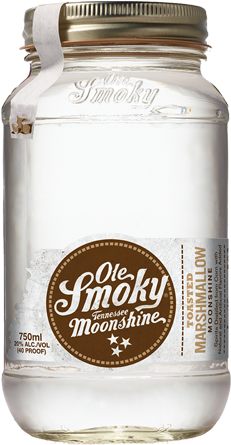Toasted Marshmallow - Ole Smoky Moonshine (245x507), Png Download