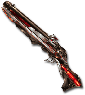 Ultima Gun - Dark Fantasy Fantasy Guns (462x400), Png Download
