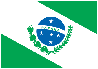 Flag Of Bandeira Paraná Logo Vector In Free Download - Flag: Paraná (400x400), Png Download