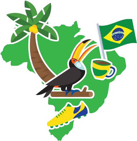 Rio De Janeiro Flag - Brasil Ilustracion (700x490), Png Download