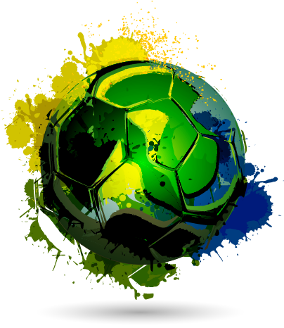 Brazil Vector Splash - Brazil Football Team Png (500x500), Png Download