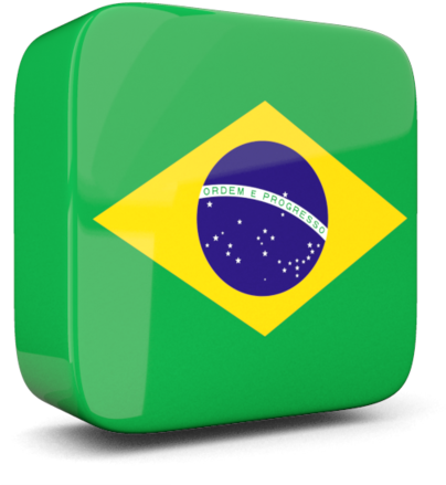 Illustration Of Flag Of Brazil - Brazil Flag 3d Png (640x480), Png Download
