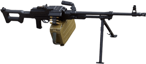 Mm Machine Gun Mg-m1 Is A Powerful Individual Automatic - 7.62 X51 Machine Gun (500x310), Png Download