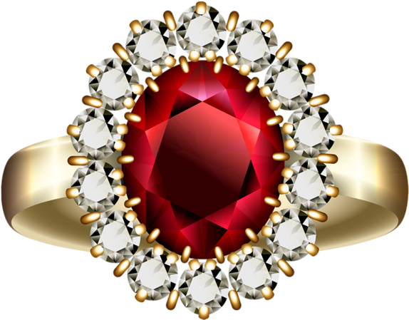 Free Diamond Ring Clipart Png - Ring (600x478), Png Download