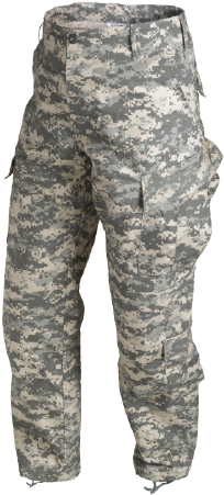 Ucp Camouflage Original Acu Cut - Army Combat Pants Ucp (390x470), Png Download