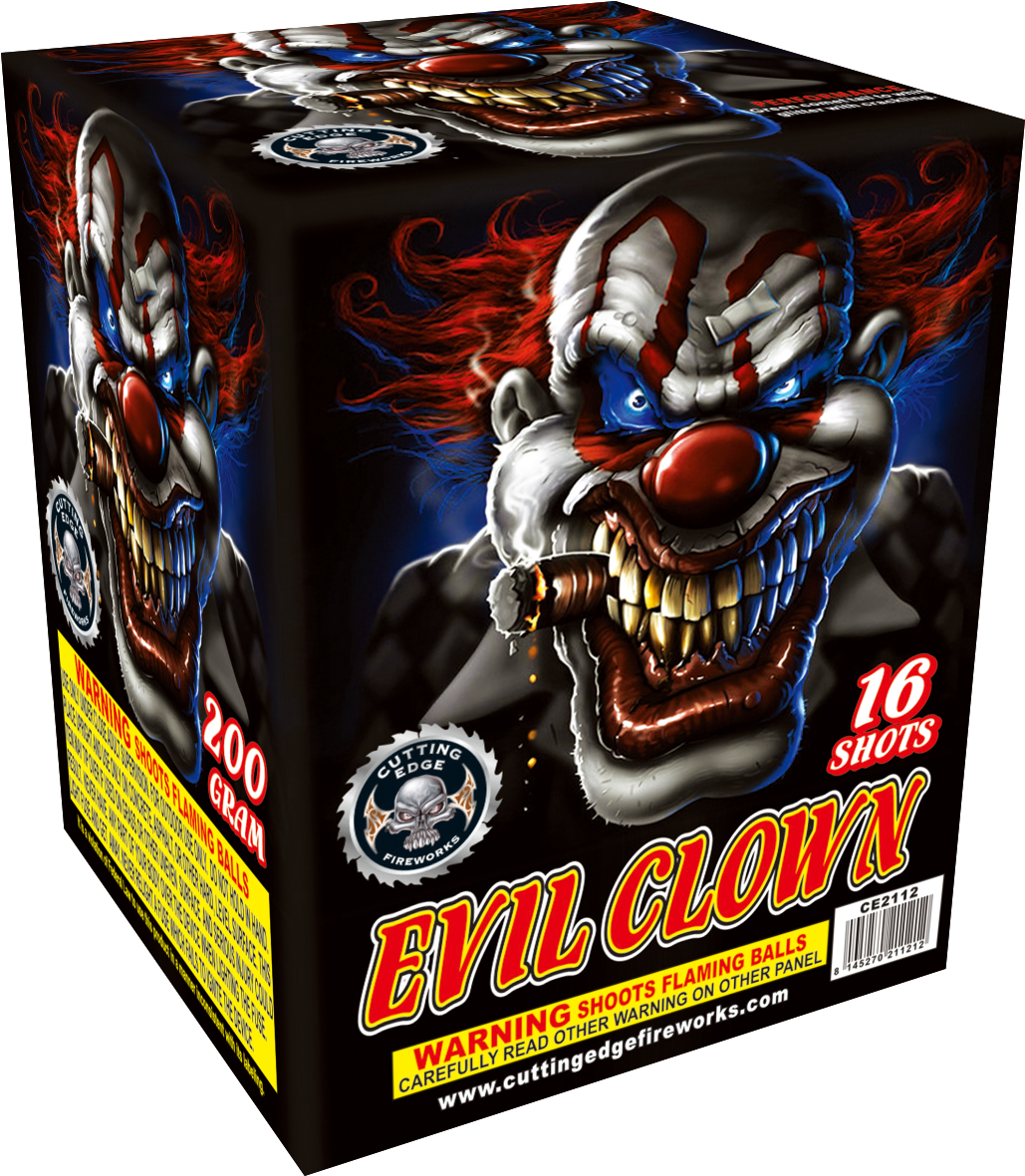 Clown Fireworks Brand (2100x1500), Png Download