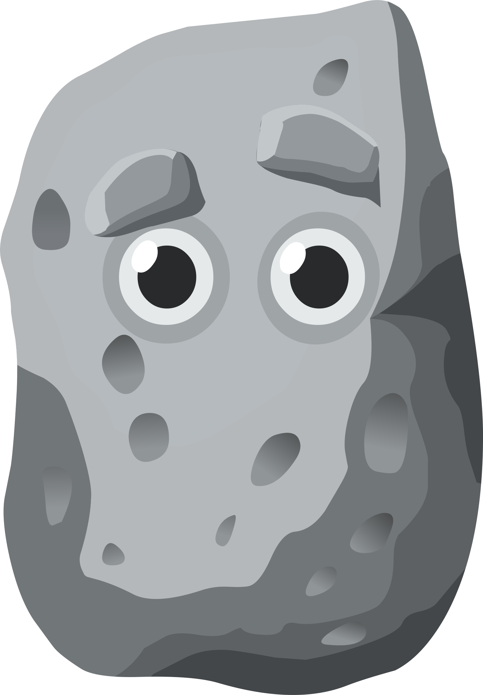 Pet Rock Clipart (556x800), Png Download