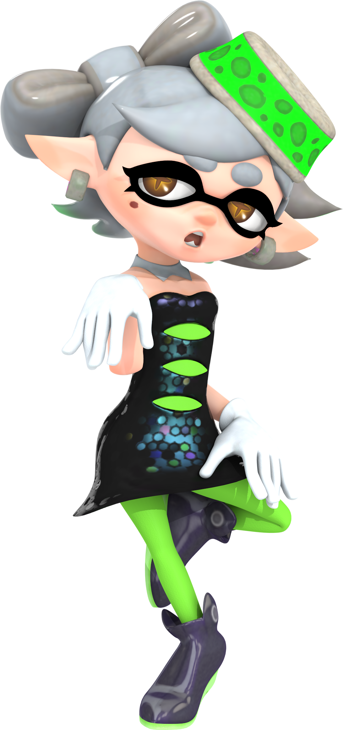 Marierenderbynibroc-rock - Pixel Art Splatoon 2 (1200x2400), Png Download