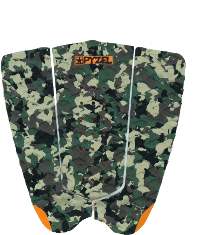 Pyzel Traction Pad Camouflage - Military Uniform (900x900), Png Download