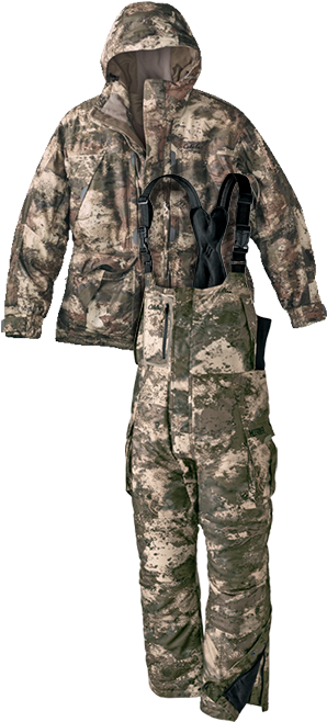 Featured O2 Octane Gear - Cabela's O2 Octane Camo (300x670), Png Download