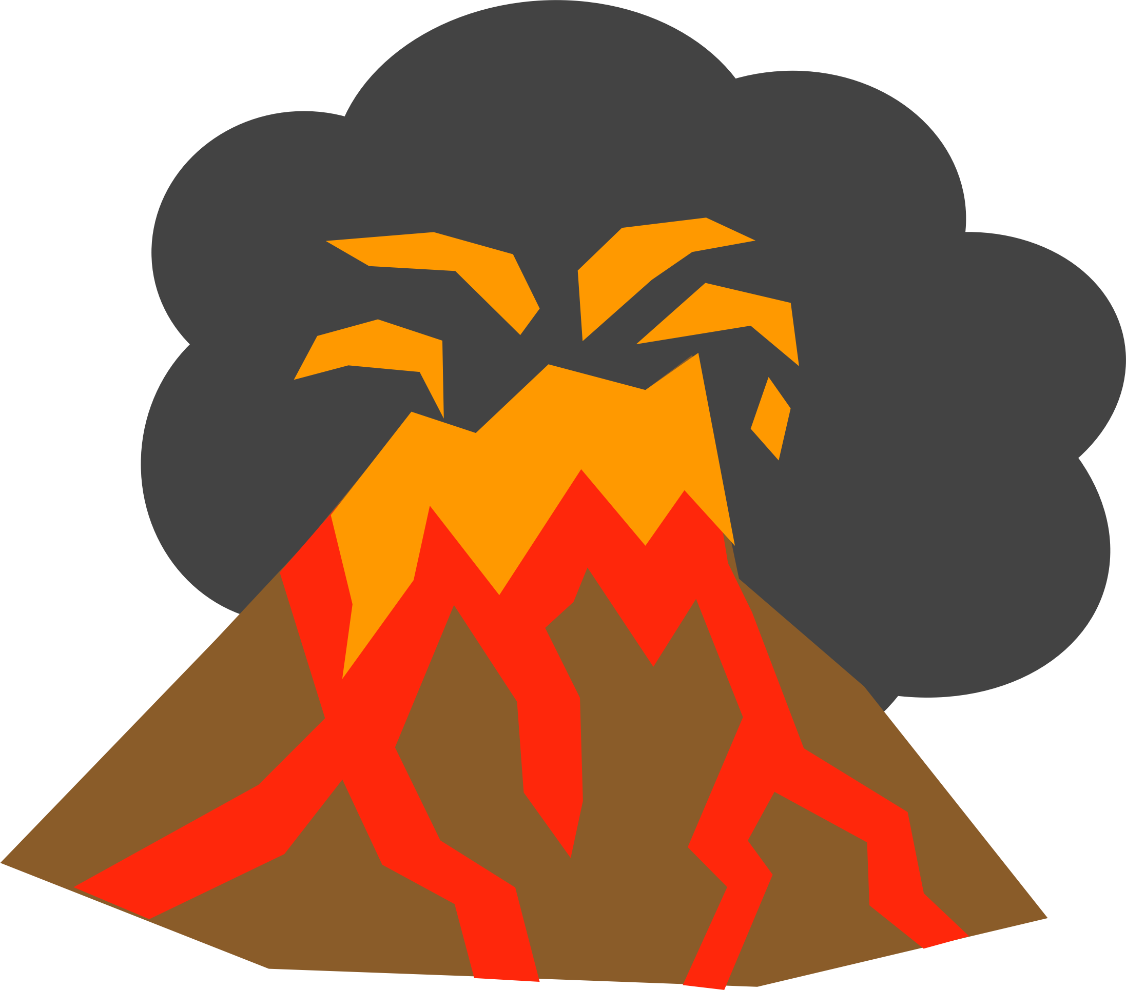 Big Image Png - Volcanic Eruption Clipart Png (2194x1930), Png Download